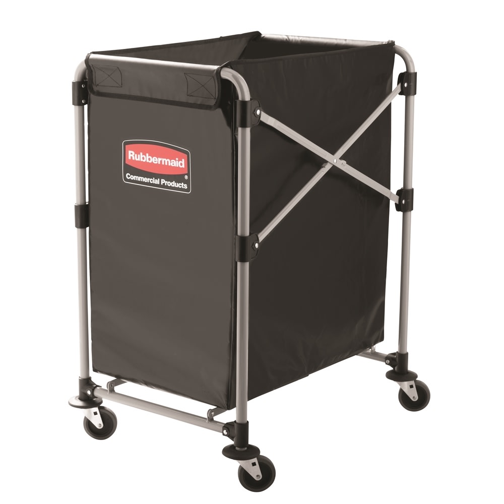 GuestSupply US | Rubbermaid 4 Bushel Collapsible X Cart, Single